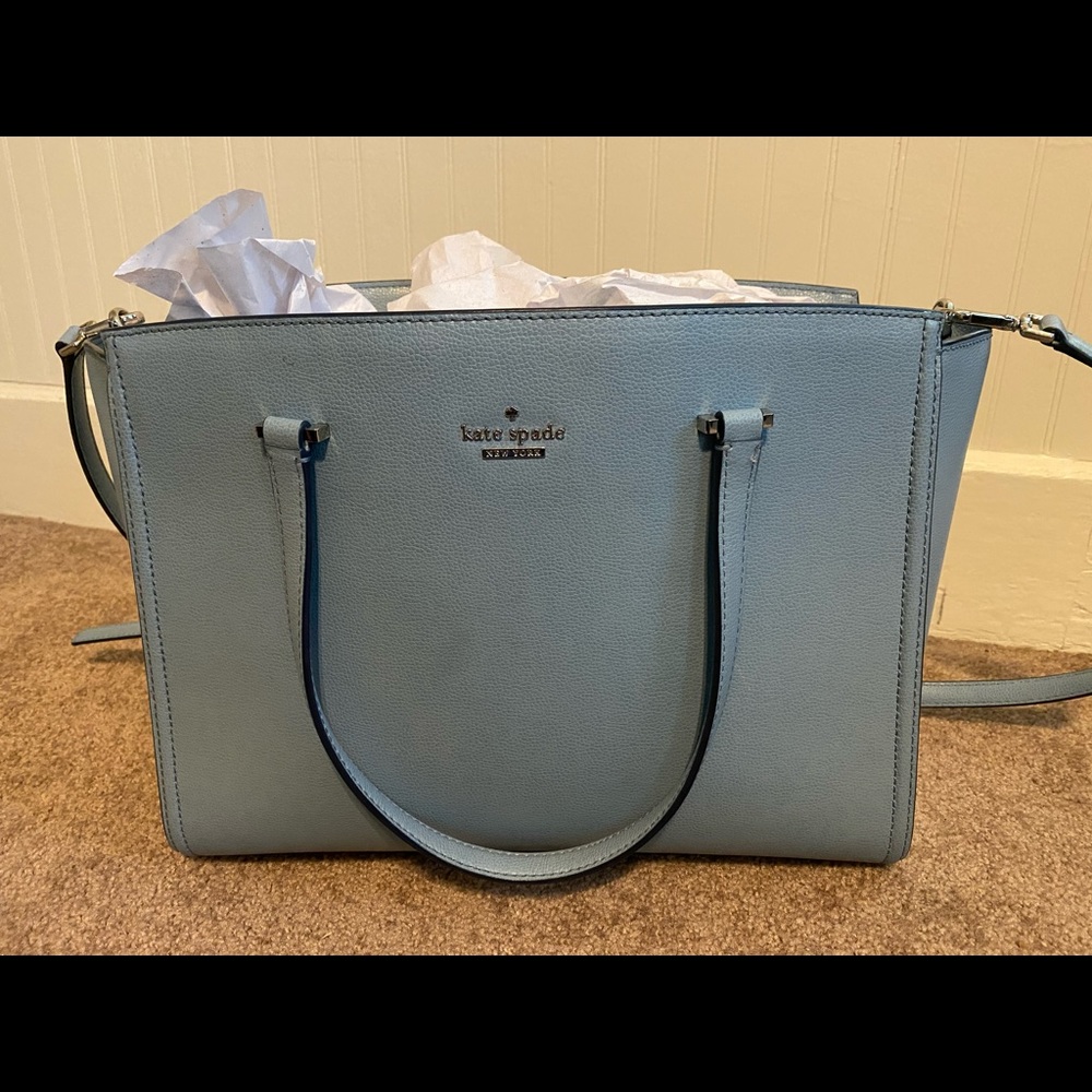 Kate Spade Light Blue Satchel